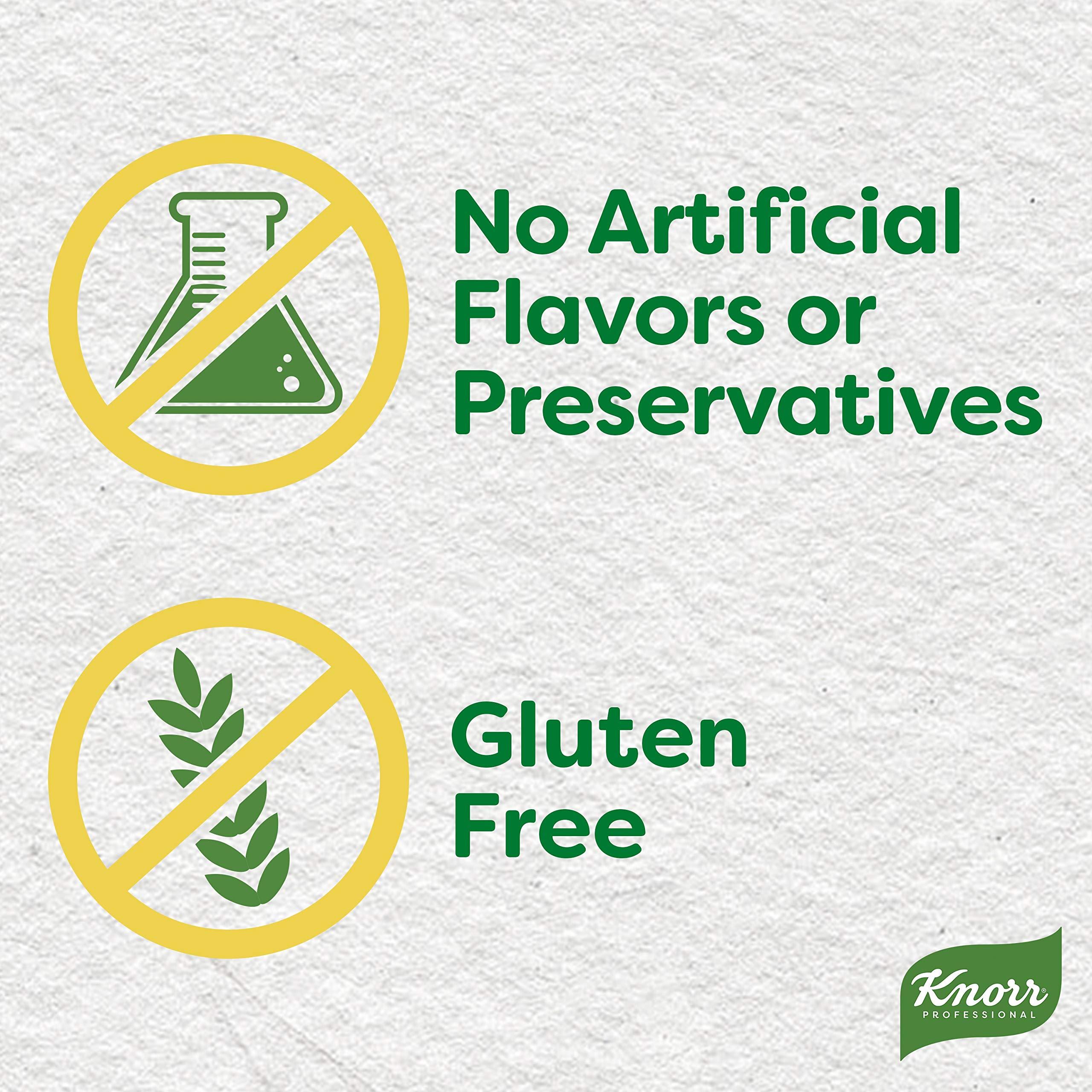 Knorr Knorr Professional Ultimate Vegetable Liquid Concentrated Base Scratch Like Flavor Aromatic Stock Base, Gluten Free, No Artificial Flavors, Colors, Preservatives, No Added MSG, 32 oz, Pack of 4