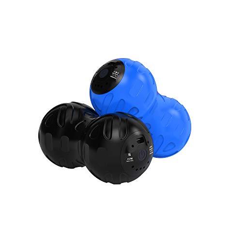 Hi5 Hi5 Clinton Vibration Massage Peanut,Full Body Massage,One Button to Control,5 Levels Adjustable,USB-C Charging,Scientific Noise Reduction (Black)