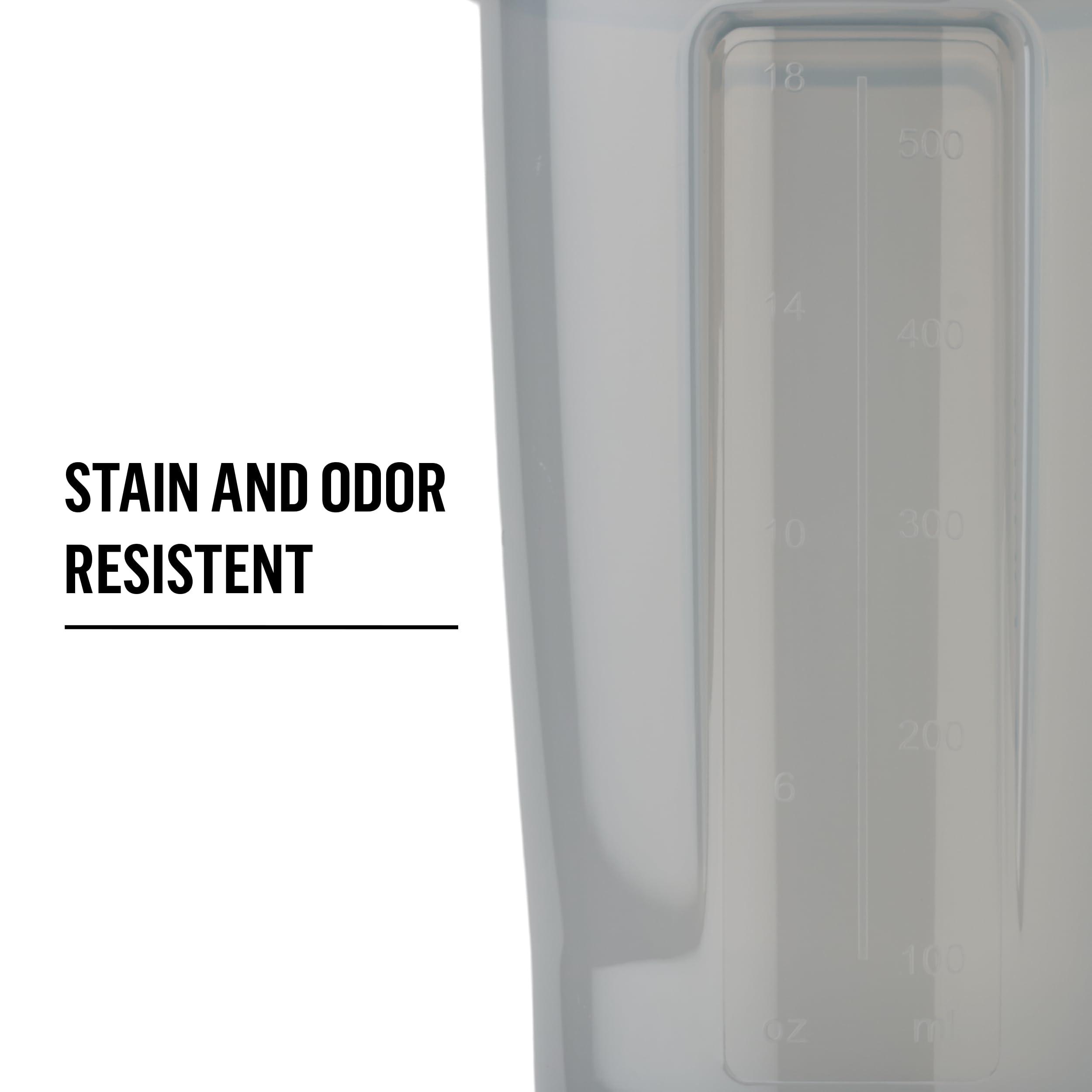 BlenderBottle BlenderBottle Shaker Bottle Pro Series Perfect for Protein Shakes and Pre Workout, 24-Ounce, Green