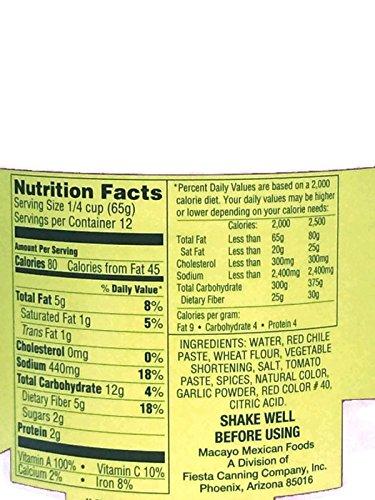 Macayo 2 Cans Macayo\'s Enchilada Sauce 28 Oz (2)