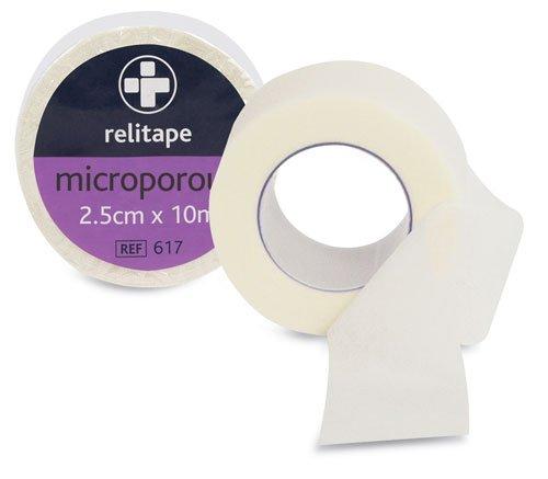 Reliance Medical Reliance Medical Reliance Microporous Tape First Aid Micropore Surgical Medical Tapes Low Allergy Microporous Tape 2.5Cm X 10M