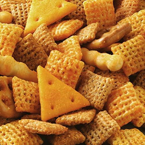 General Mills Chex Mix Snack Mix, Cheddar, Savory Snack Bag, Family Size, 15 oz