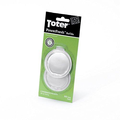 Toter Toter Powerfresh Trash Can Odor Eliminator Refill Air Fresheners, 2Count