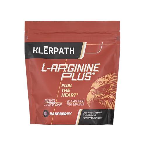 Klrpth Klrpth L-arginine Plus - Raspberry, 30 servings, L-arginine Supplement with 5110mg L-arginine, 1010mg L-citrulline, 100mg Red Wine Exract
