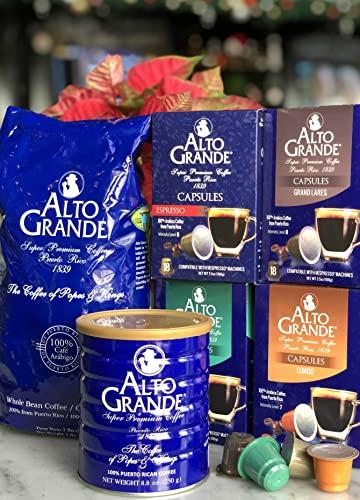 Alto Grande Alto Grande Super Premium Decaf Capsules for Nespresso Machines, 100 Percent Arabica Coffee From Puerto Rico (144 Count)