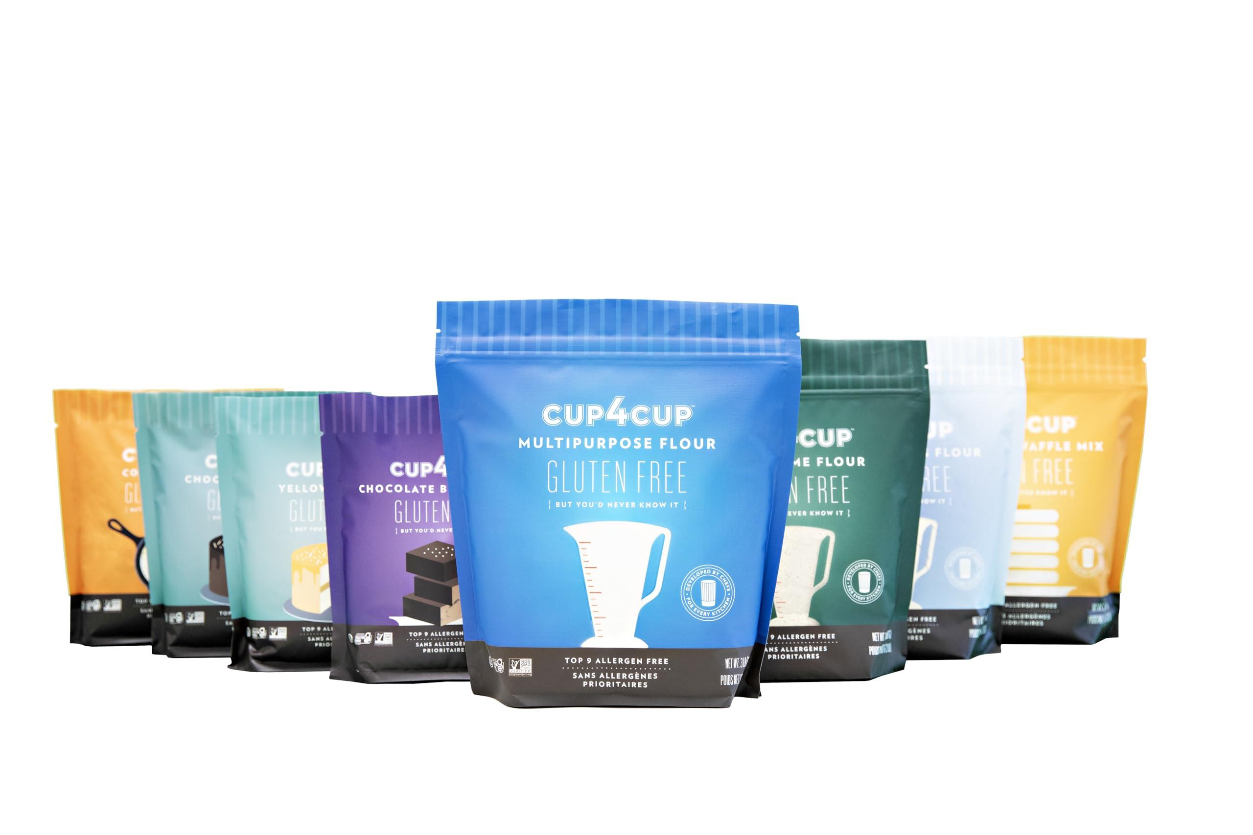 Cup4Cup Cup4Cup Multipurpose Flour, 3 Pounds, Certified Gluten Free, Dairy Free Flour, 1:1 All Purpose Flour Substitution, Non-GMO, Kosher, Made in the USA