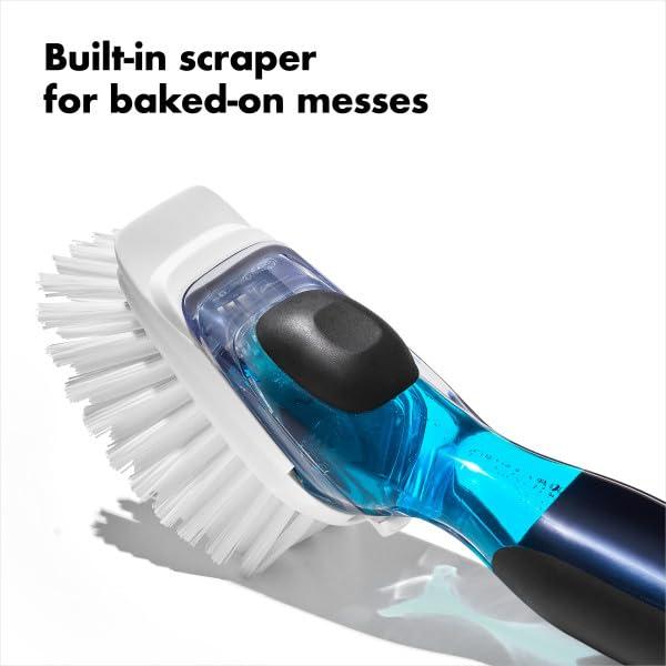 OXO OXO Good Grips Soap Dispensing Dish Scrub Brush, Cleaning Brush for Kitchen