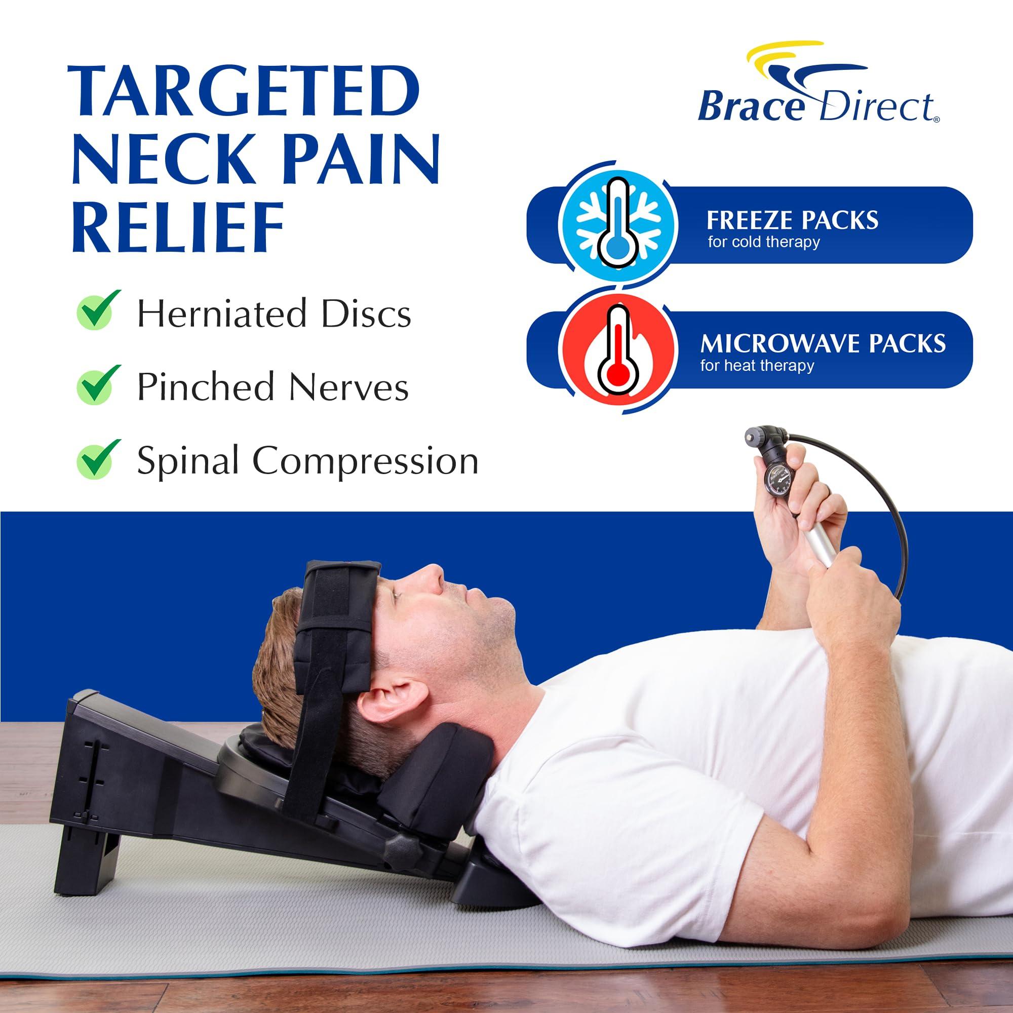 Brace Direct Brace Direct Cervical Traction Unit - Professional Grade Neck Care for Home Use