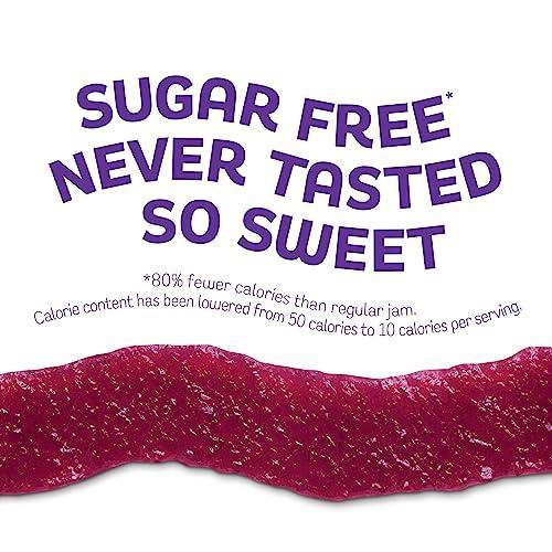 Smucker\'s Smuckers Squeeze Sugar Free Concord Grape Jam, 16.5 oz. Bottle, 12 Count