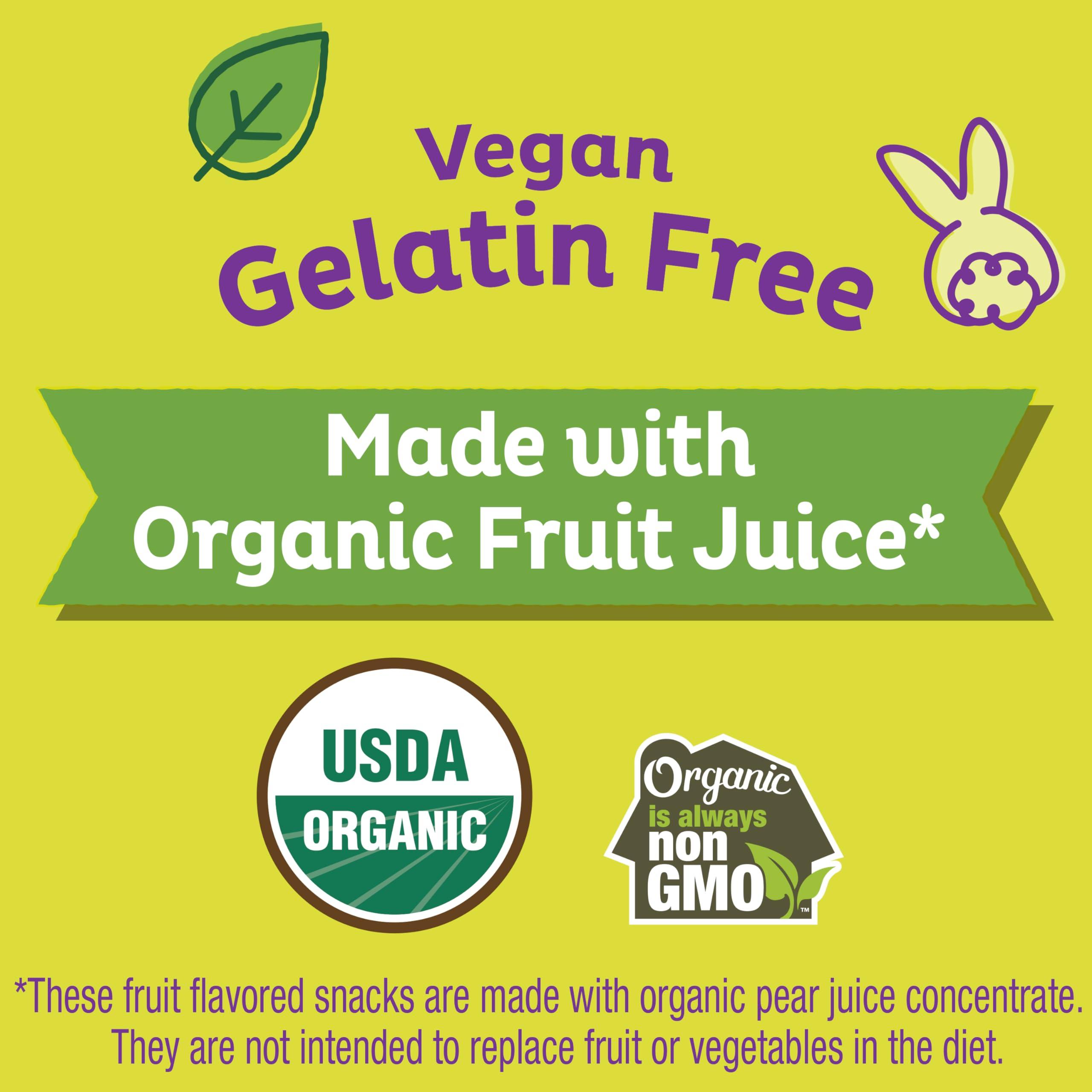 Annies Annie\'s Sour Bunnies Fruit Flavored Snacks, Cherry, Lemon & Orange Flavors, Made With Organic Fruit Juice, Value Pack, 15.4 oz