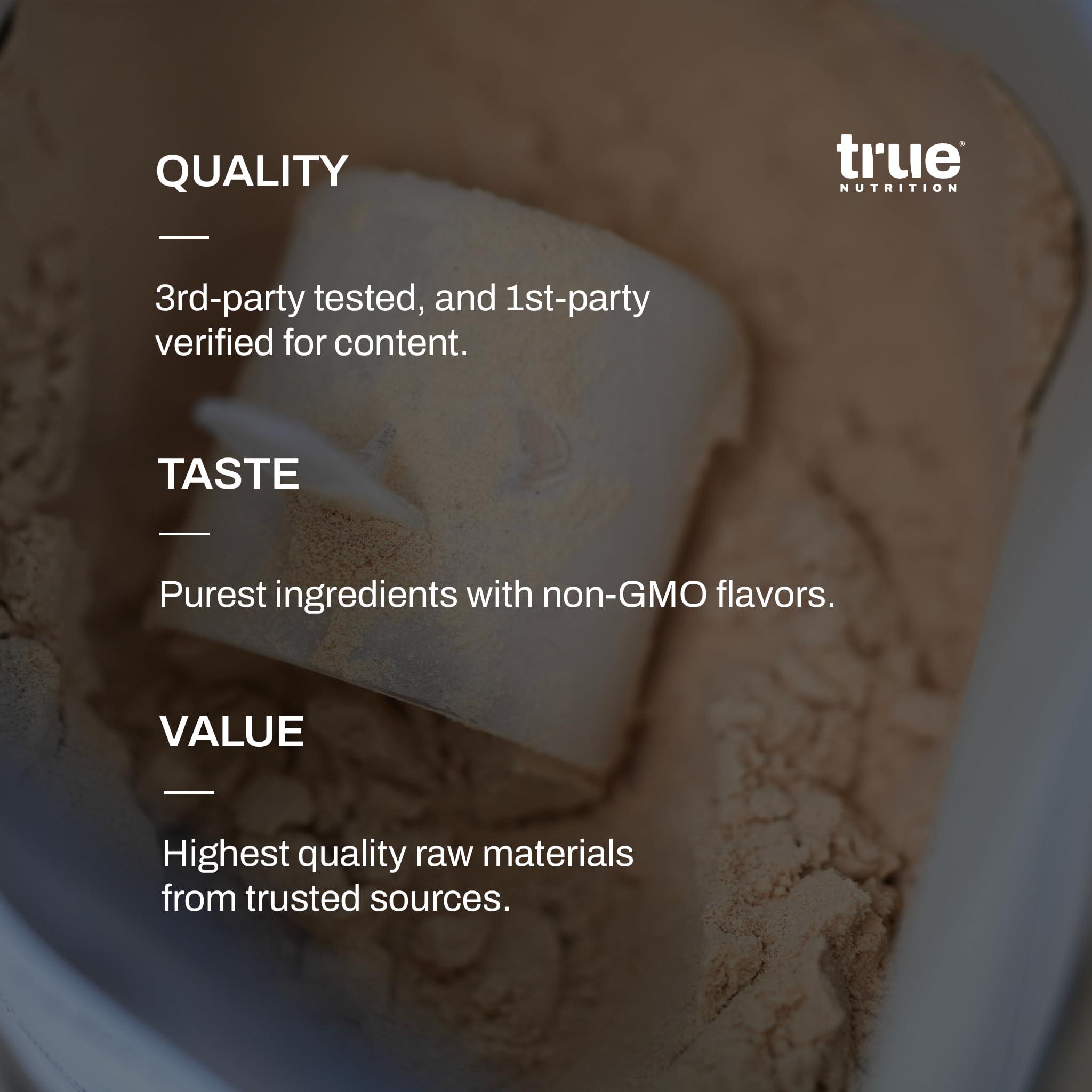 True Nutrition True Nutrition Egg White Protein Powder - 24g Non-GMO Egg Protein per Serving - Low Carb, Low Fat, Paleo, Keto, Gluten Free, Dairy Free, Soy Free - Unflavored/Unsweetened - 1LB