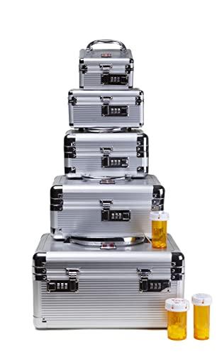 MEDICINE RX SAFE MEDICINE RX SAFE Medication Carrying Case - Mini_Silver