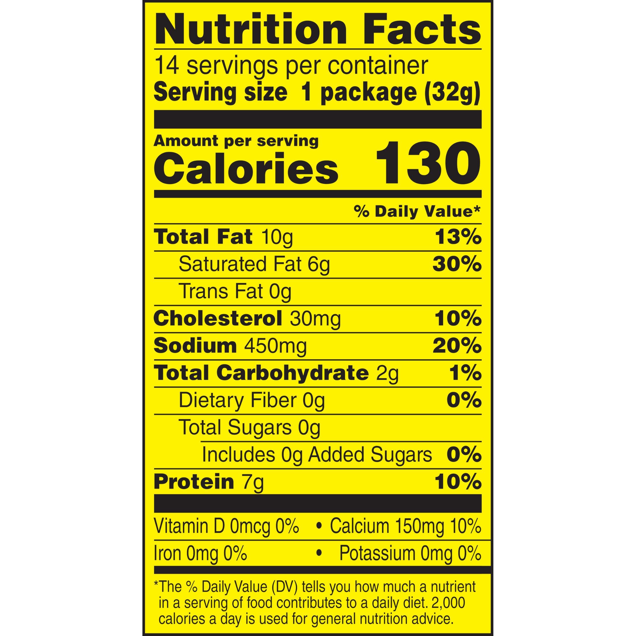 Slim Jim Slim Jim Beef \'N Cheese Smoked Meat Sticks, Original Flavor, 7g Protein Per Serving, 1.15 oz. (14 Count)