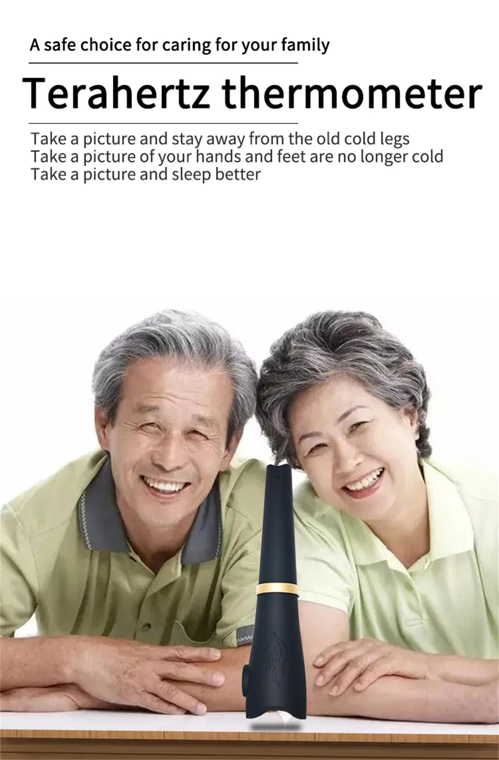 Aniwini Aniwini 1500W High Power Terahertz Therapy Device Portable Terahertz Frequency Wand, One-Click Start, Easy to Operate