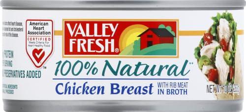 VALLEY FRESH Valley Fresh White Chicken, 10 oz