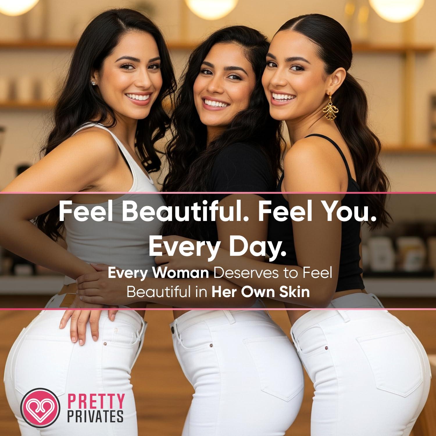 Pretty Privates Pretty Privates Premium Butt Enhancement Pills - Max Boost Glute Growth Supplement to Tighten, Firm and Lift Booty and HIPS - Advance Butt Enhancer Pills to Reduce Sagging - 60 ct