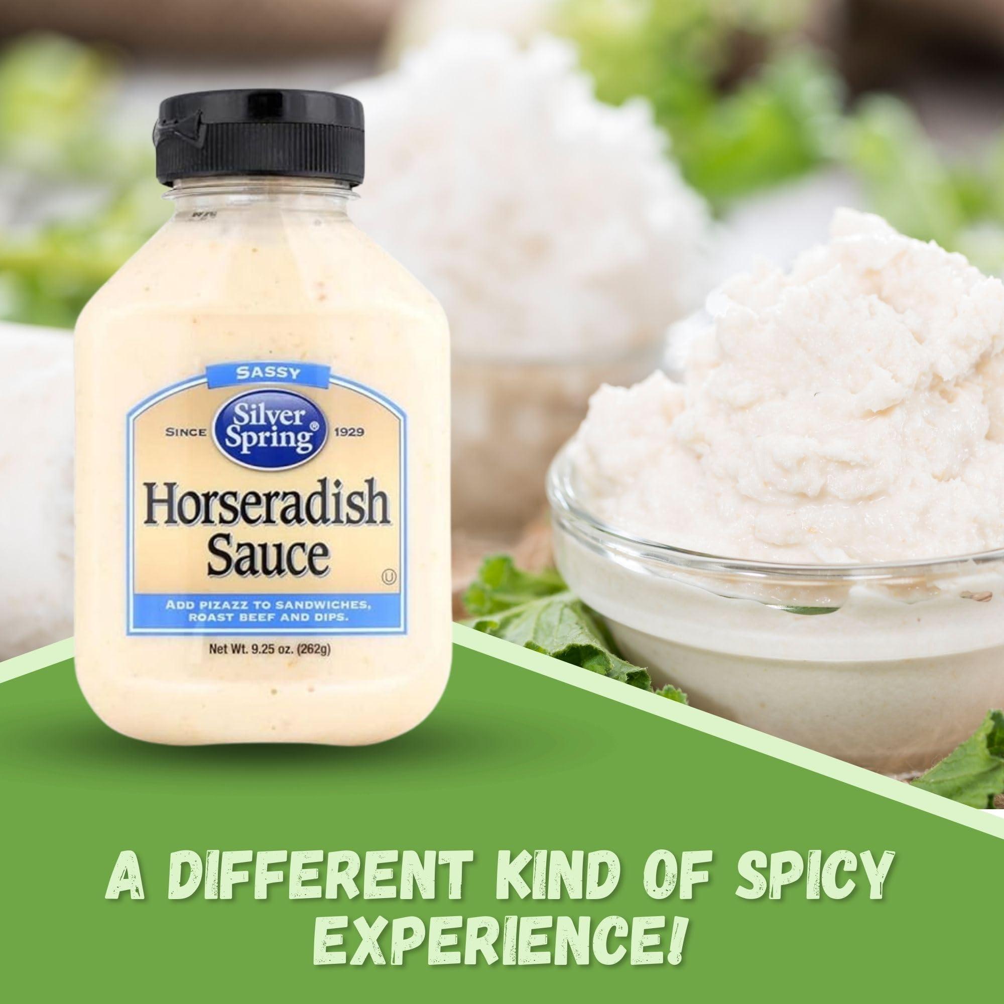 GOOD FOR MY HOME Horseradish Sauce Bundle. Includes One - 9.25 Oz Silvre String Horseradish Bottle Comes with Good for My Box, Creamy Horseradish Cream Ideal for Sandwiches, Roast Beef, and Culinary Delights.