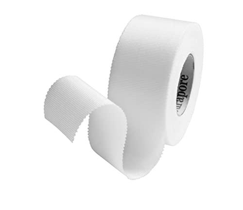 Nexcare Nexcare Durapore Durable Cloth Tape, From the #1 Leader in U.S. Hospital Tapes, 1 Inch X 10 Yards, 6 Rolls