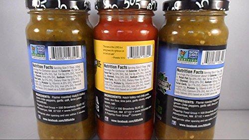 505 Southwestern 505 Southwestern Variety Pack of 3 (2 Roasted Green Chile & 1 Red Enchilada Sauce)