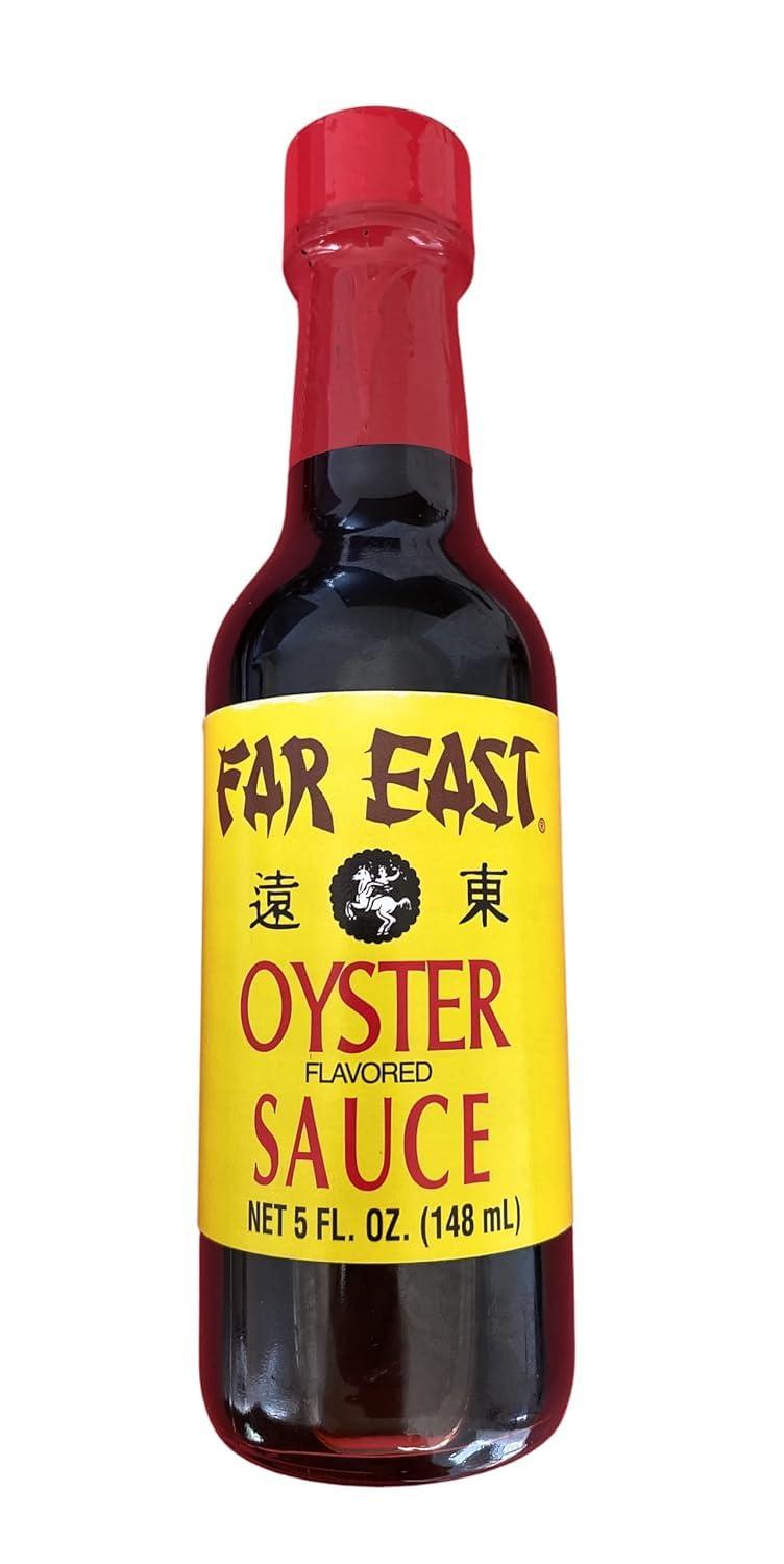 Far East Far East Oyster Flavored Sauce, Four 5 Ounce Bottles of Asian Oyster Sauce, Delicious Asian Sauce (5 Ounce Bottle, 4-pack)