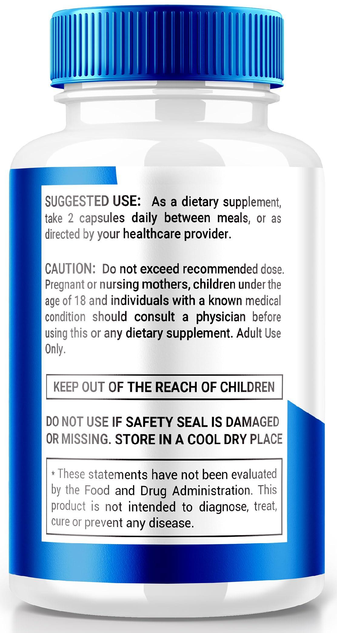 NutraRize NutraRize (Pack of 2 NervoVive Nerve Health Support Pills, All Natural Potent Supplement, Maximum Strength Formula for Overall Health and Wellness, Official Nutritional Reviews (120 Capsules)