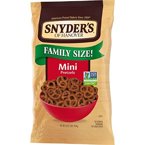 Snyder's of Hanover Snyder's of Hanover Pretzels, Mini Pretzels, Family Size 16 Oz