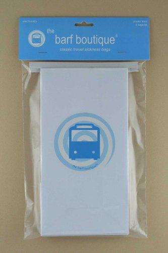 The Barf Boutique "Vertigo Bus" Barf Bag - Travel & Motion Sickness Bags (5/pk)