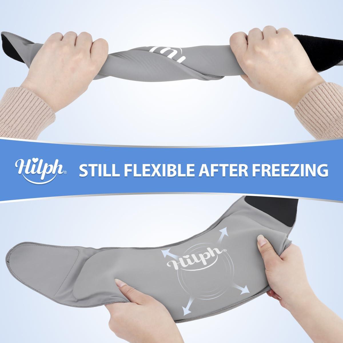 Hilph Hilph Neck Ice Pack Cervical for Pain Relief and Neck Ice Bag Wrap for Injuries Reusable