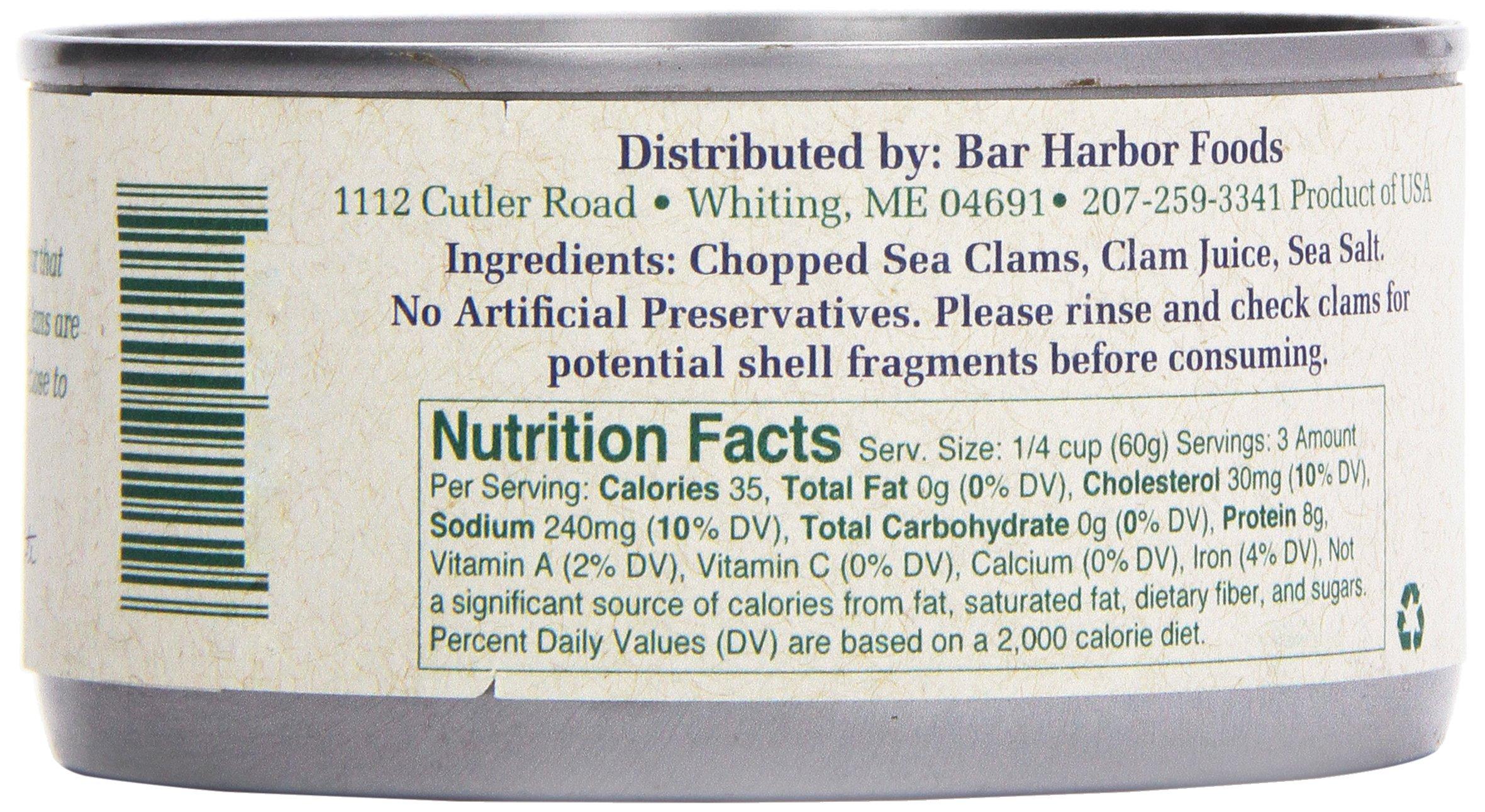 Bar Harbor Bar Harbor Chopped Clams, 6.5 oz.