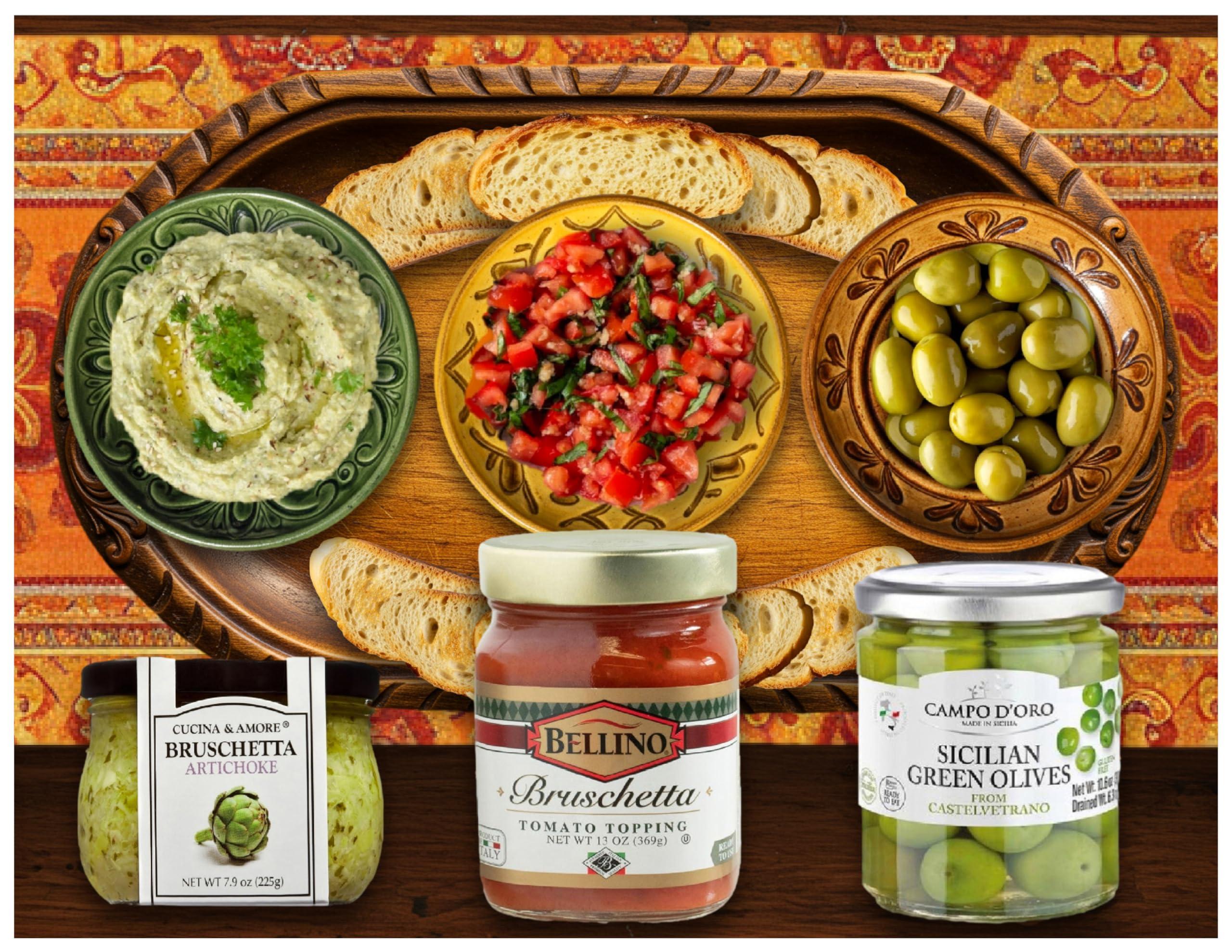 L7 Kitchen Deluxe Imported Italian Gourmet Gift Basket