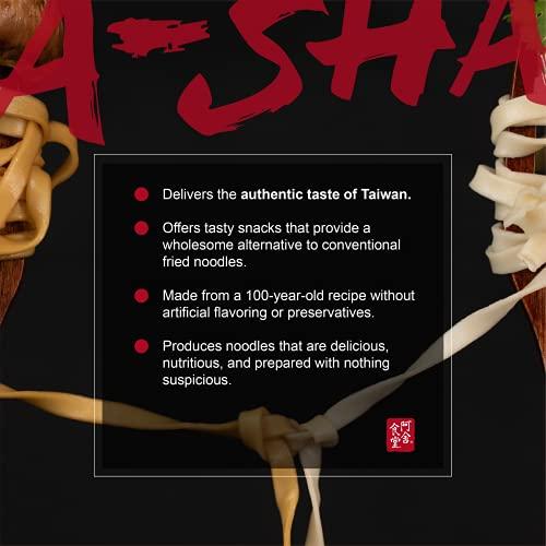 A-SHA Asha Healthy Ramen Noodles With Chili Sauce, Vegetarian Chili Ramen Noodles, Spicy Mala Ramen, Wavy and Wide Hakka Noodles, 1 bag, 5 Servings