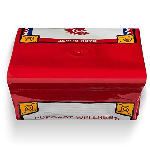 Puroast Coffee Puroast Low Acid Coffee Flavored Coffee | Bourbon Pecan Torte Ground | Medium Roast | High Antioxidants & High pH |No Bitter Aftertaste | Reduced Heartburn & GERD | Suitable for Cold Brew - 12 oz