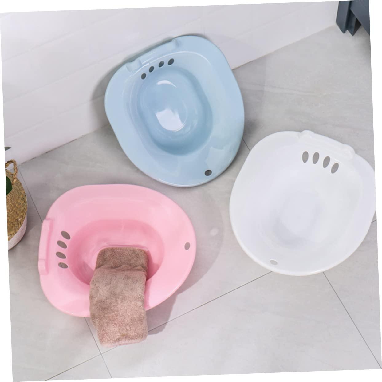 GOOHOCHY GOOHOCHY Toilet Soaking Sitz Bath Tub for Personal Hemorrhoids Relief Postpartum Care Made of Smooth Material