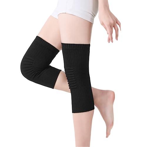 JUMISEE JUMISEE Compression Knee Sleeve for Women Men, Cotton Knee Brace Non-Slip Leg Support for Running Pain Management Arthritis Pain Relief Rheumatism