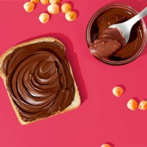Finally! Finally Nut-Free Cocoa Spread | Allergen-Free Chocolate Spread with 50% Less Sugar than Leading Brands | Made with Chickpeas | Nut-Free, Plant-Based, Vegan | Gluten-Free, Dairy-Free, Soy-Free | School-Safe | 3g Protein | 12 oz
