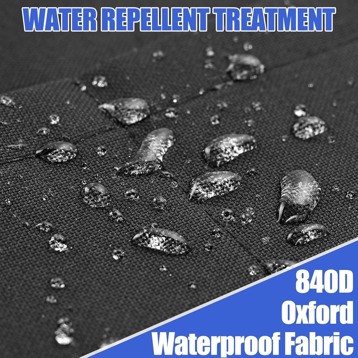 PenRux PenRux Rollator Travel Bag, Waterproof Wheelchair Bag for Folding Walker Large Capacity Oxford Cloth Wheelchair Transport Bag, 45.3x31.5x15.7inch