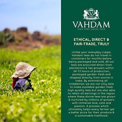 Vahdam Teas Vahdam Premium CTC Assam Black Tea & English Breakfast Tea- Strong, Full Bodied, Bold,& Delicious| Perfect for Kombucha, Indian Tea, Iced Tea & Irish Breakfast Tea (Assam CTC Tea, Bulk Pack 226g)
