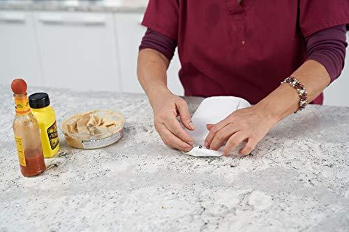 EcoQuality [1500 Pack] Insulated Foil Sandwich Wrap 10 x 14 inches - Cushion Foil Wrap, Plain Silver, Aluminum Foil Wrap, Honeycomb Wrap Sheets for Sandwiches, Deli Square, Burger Wrap, to go, Restaurants, BBQ