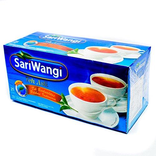SARIWANGI Teh Asli (Black Tea Bag / 25-ct) - 1.76oz (Pack of 1)
