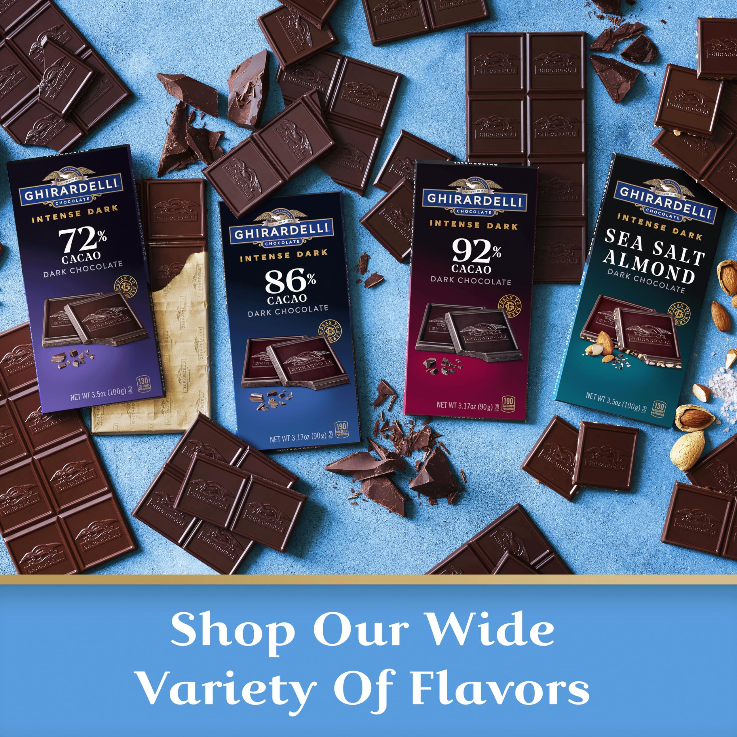 Ghirardelli Ghirardelli Sea Salt with 60% Cacao Dark Chocolate Intense Dark Bar