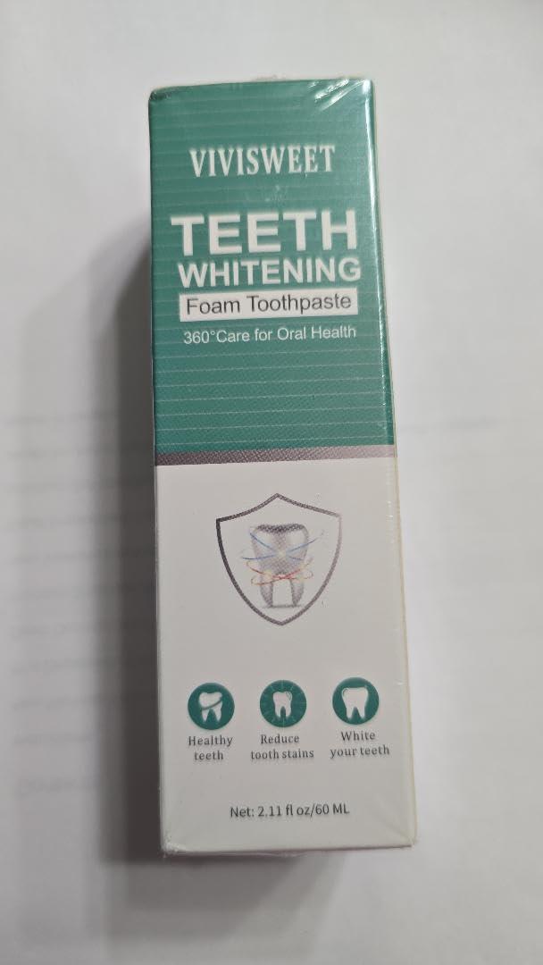 NineLife Basics Vivisweet Teeth Whitening Foam Toothpaste