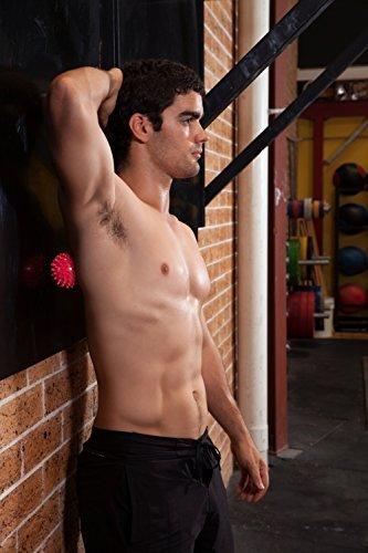 Master of Muscle Massage Ball - Spiky for Deep Tissue Back Massage, Foot Massager, Plantar Fasciitis & All Over Body Deep Tissue Muscle Therapy - Your Compact Muscle Roller