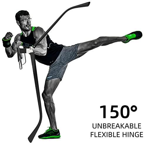 LKEYE Bifocal Reading Glasses for Men Blue Light Blocking Computer Readers Lightweight Metal Frame Eyewear Spring Hinge 2PACK 1.25