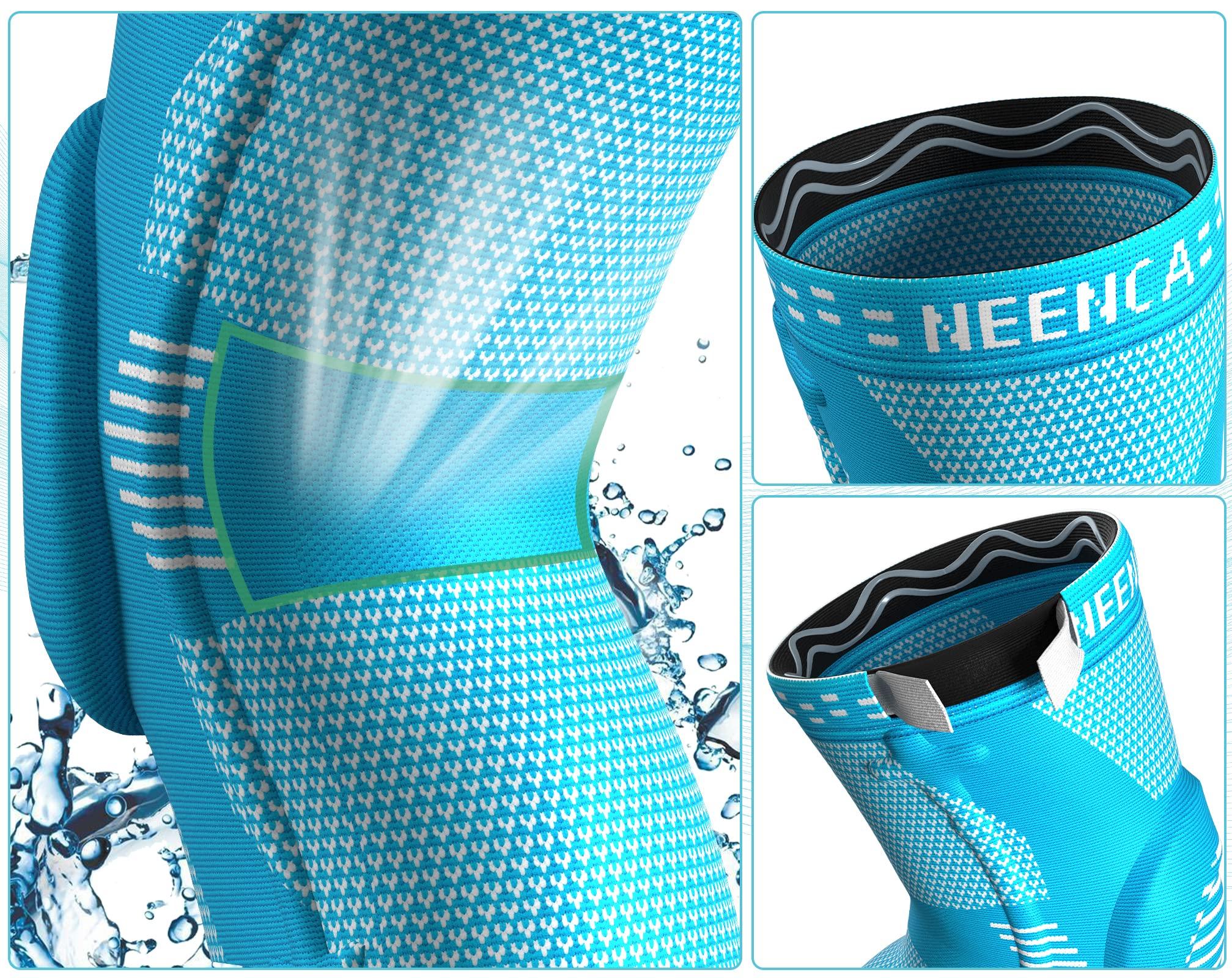 NEENCA NEENCA Professional Knee Brace for Women/Men, Knee Support with Patella Pad & Side Stabilizers, Compression Knee Sleeve for Knee Joint Pain, Meniscus Tear, ACL, PCL, Runner, Workout - FSA/HSA Approved