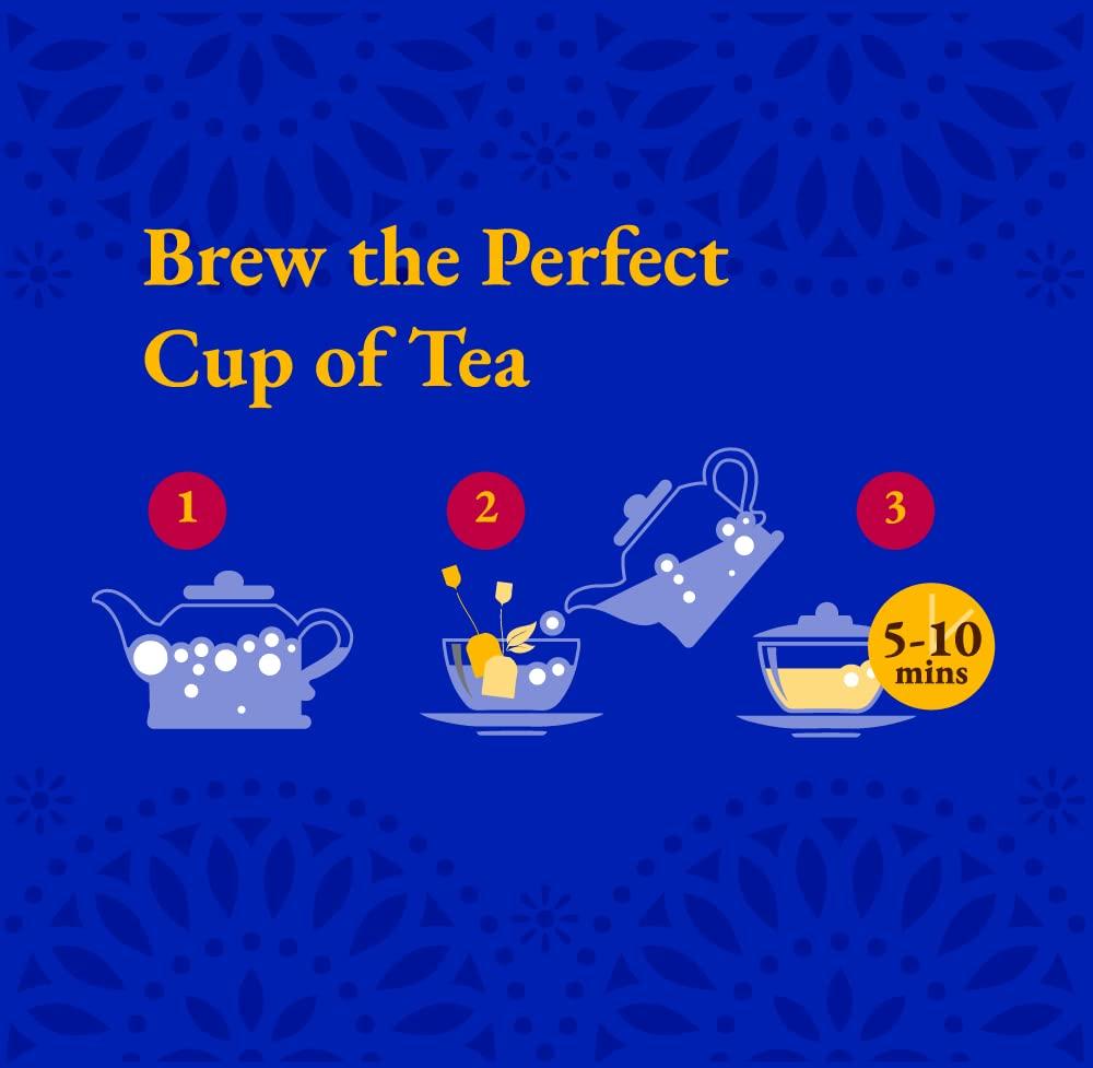 Tadin Herb and Tea Tadin Spearmint Tea, Herbal Tea, Caffeine Free Tea, Tea Bags Individually Wrapped, Herbal Tea Bags Best as Hot Tea and Iced Tea, 24 Tea Bags Per Box, Pack of 6