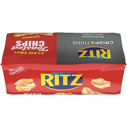 Ritz Ritz Crisp and Thins Cream Cheese and Onion Chips, 7.1 Oz