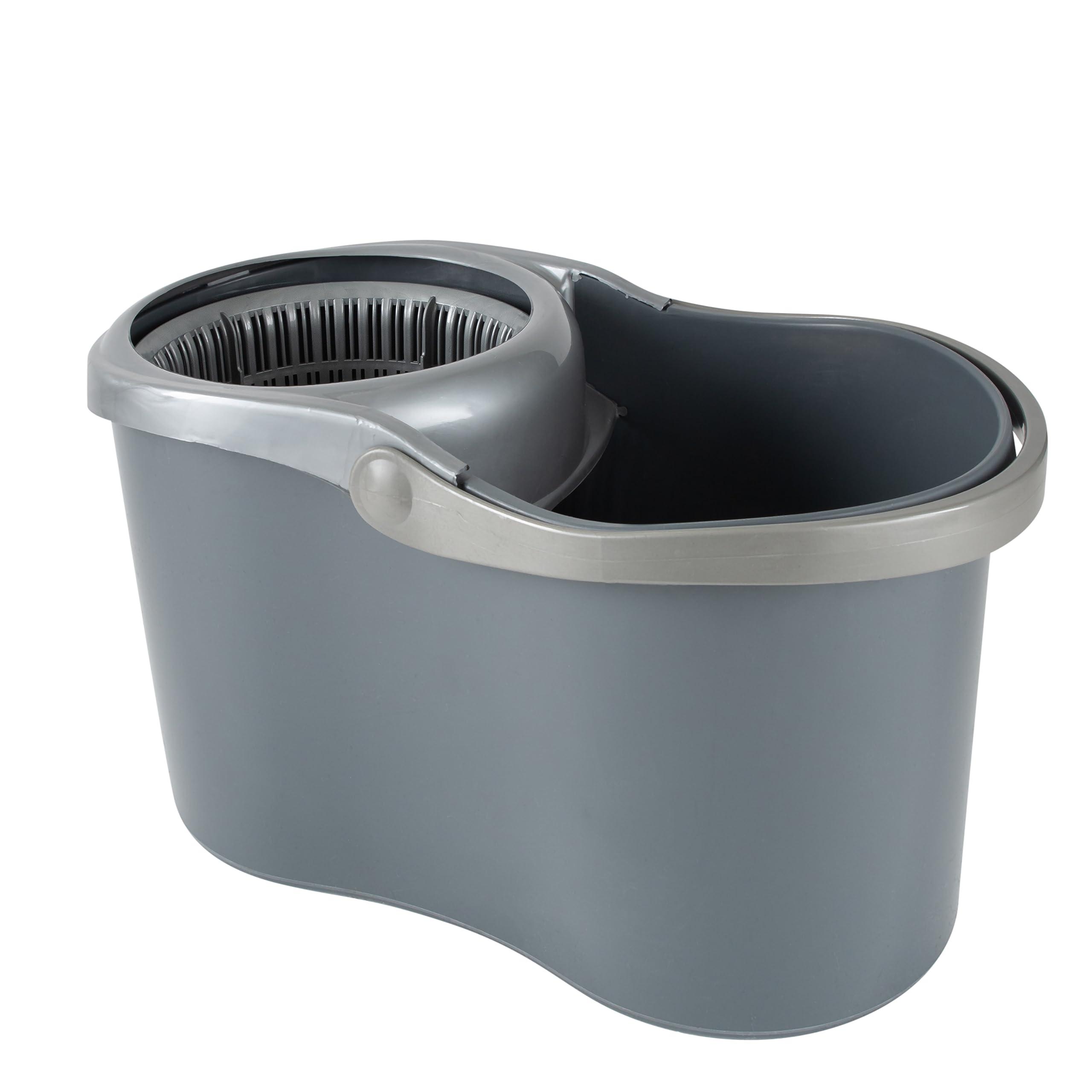 Simplify Simplify Self Wringing Mop & Bucket Set | 16 Liter | Extendable Handle | Gentle on Floors