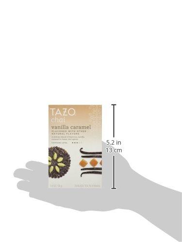 TAZO Tazo, Tea Vanilla Caramel Chai Filterbags, 20 Count