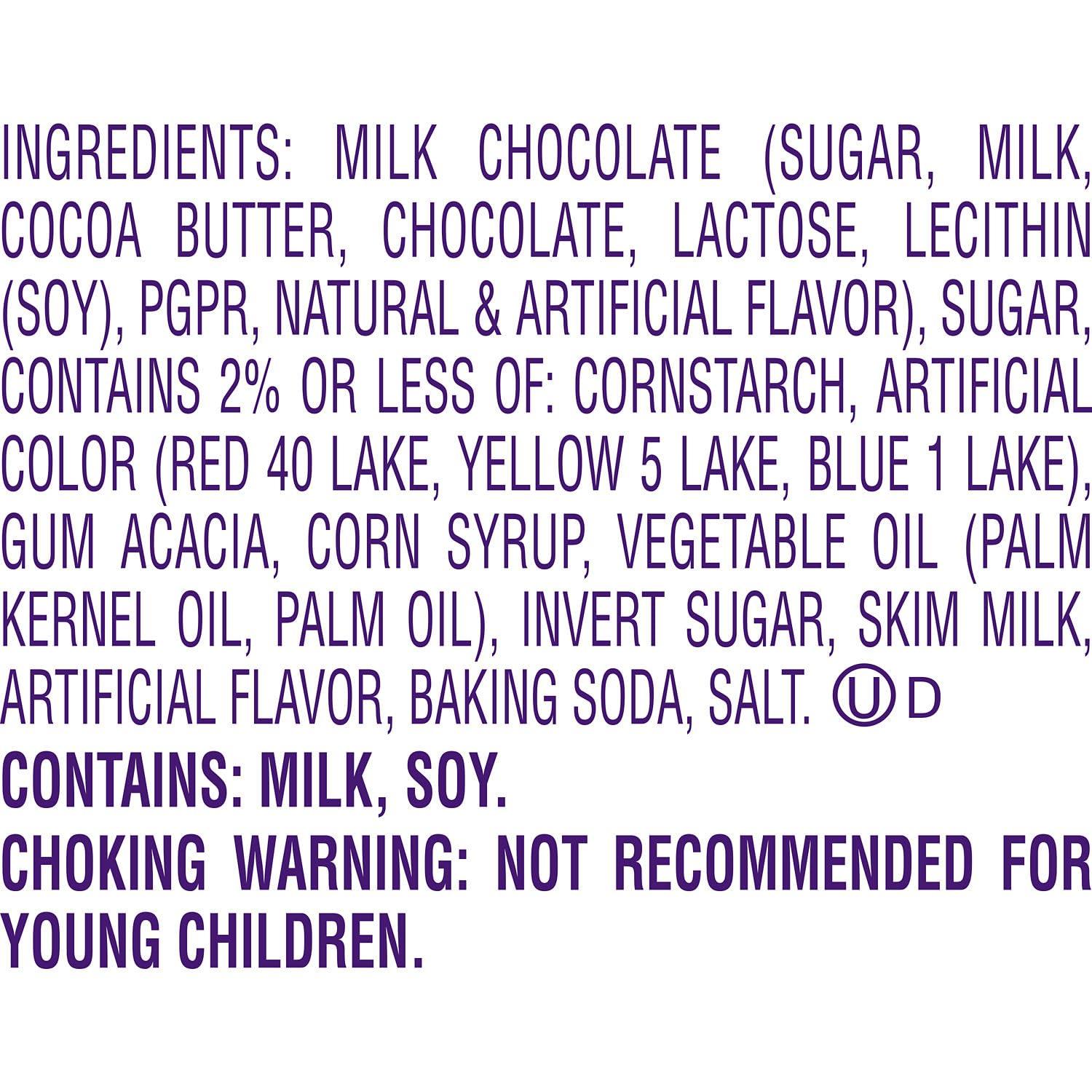 Cadbury CADBURY Mini Snowballs Milk Chocolate, Christmas Candy Bag, 9 oz