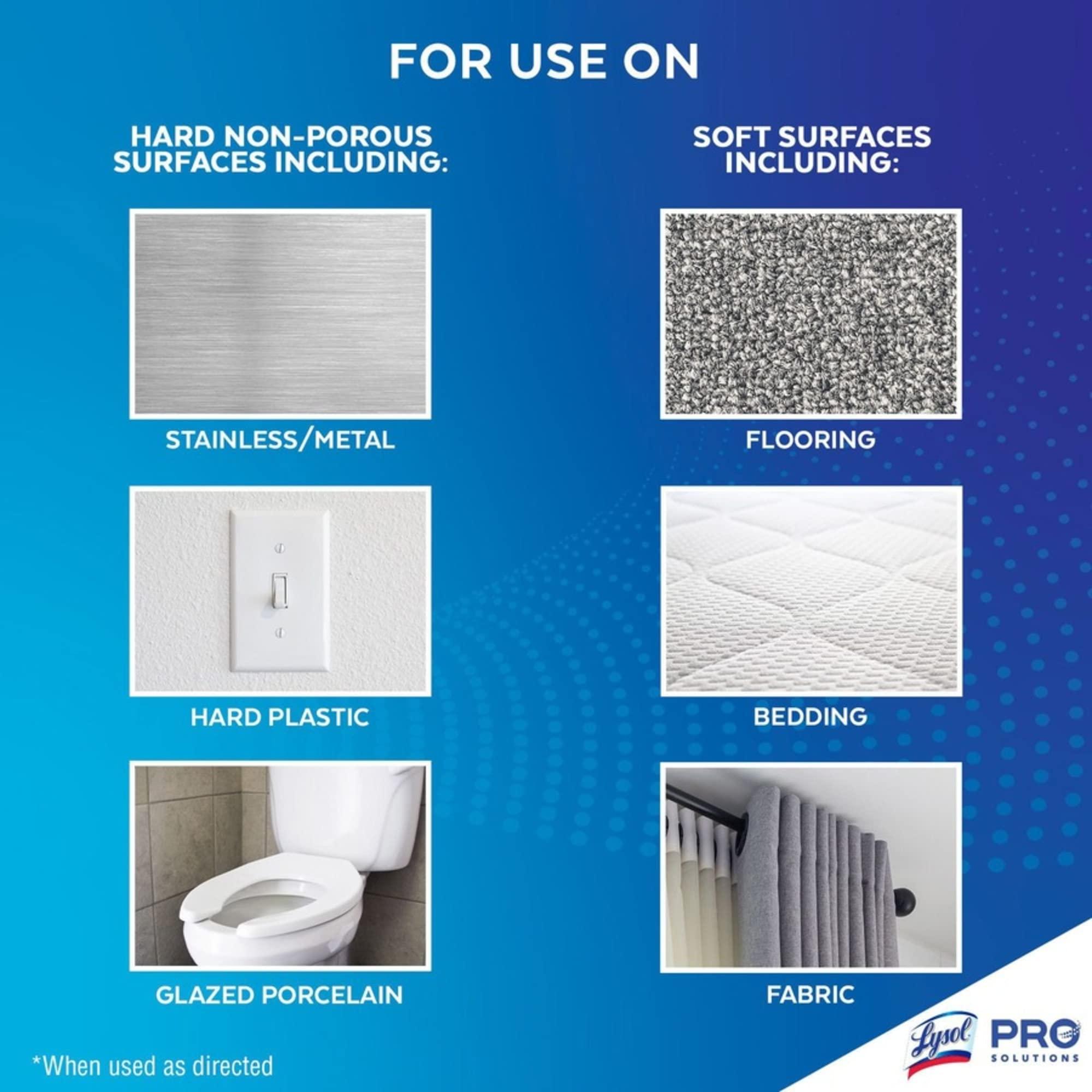 Lysol Lysol Disinfectant Spray, 19 Oz, Crisp Linen, Carton Of 8 Bottles